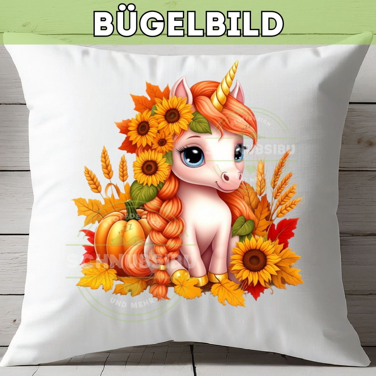 Bügelbild Halloween/Herbst VB